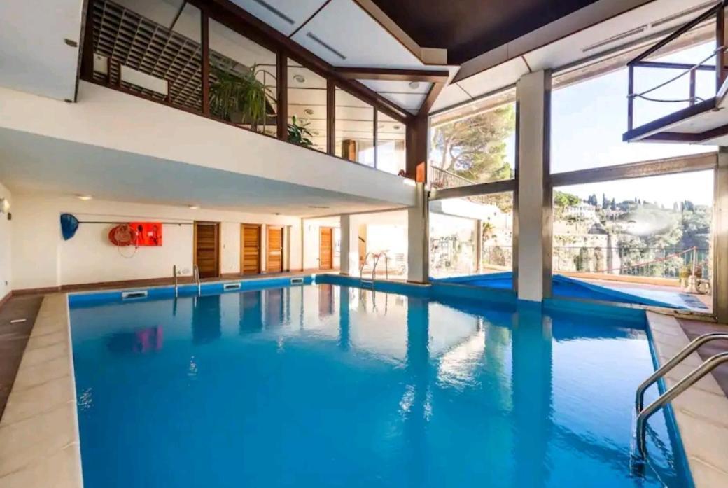 Pieve Ligure A Picco Sul Mare Con Piscina Villa Regina Экстерьер фото