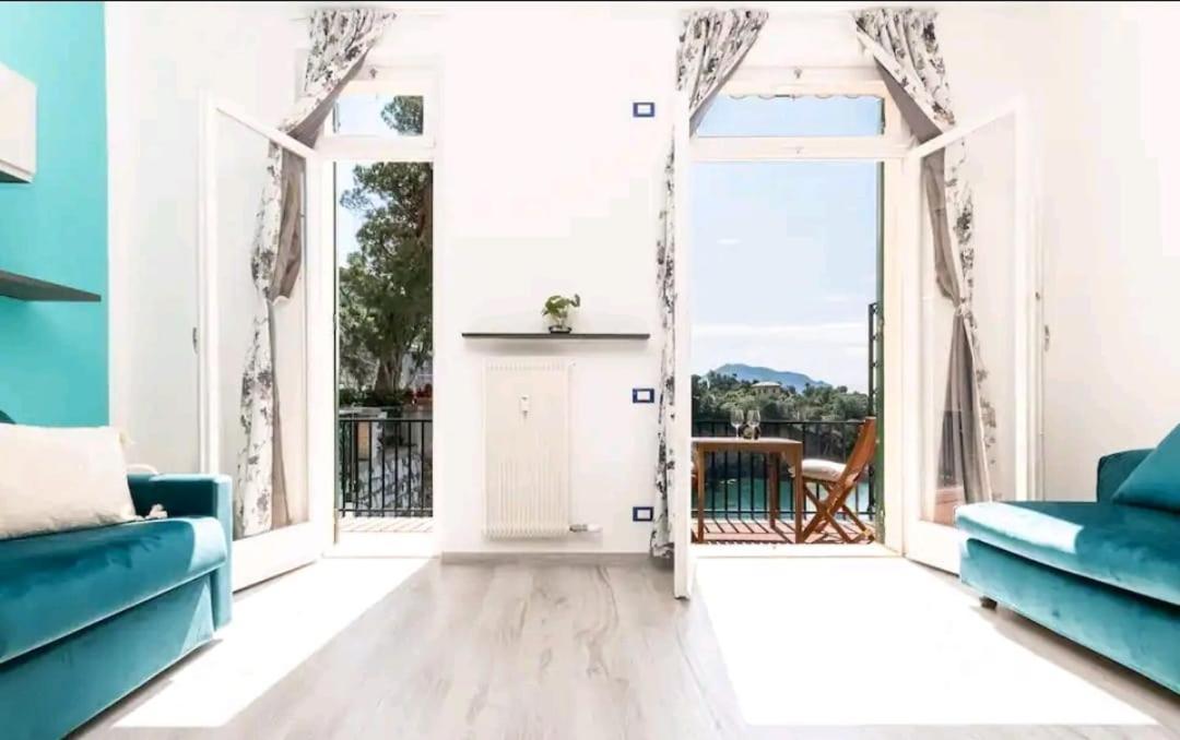 Pieve Ligure A Picco Sul Mare Con Piscina Villa Regina Экстерьер фото
