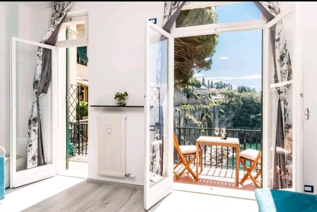 Pieve Ligure A Picco Sul Mare Con Piscina Villa Regina Экстерьер фото